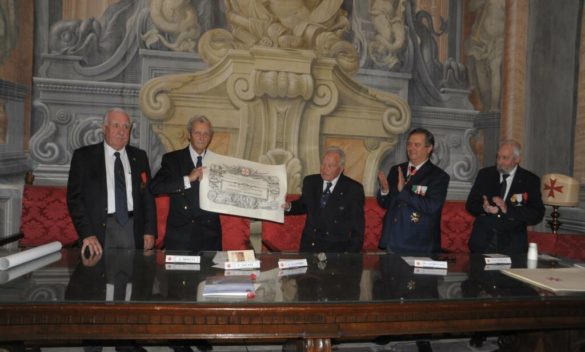 Elbano Gasparri premiato da Istituzione Cavalieri di Santo Stefano - Tirreno Elba News