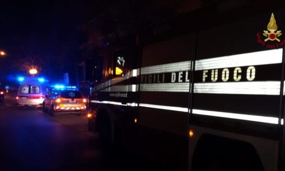 Esplosione bombola gas in appartamento Pontedera, tre feriti