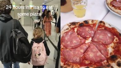 Famiglia inglese sceglie Pisa per una pizza, opzione più conveniente rispetto a Londra.