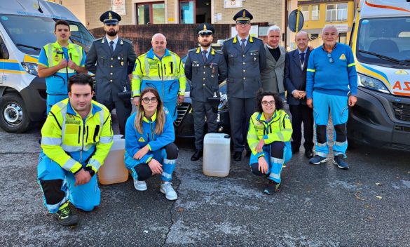 GDF Siena dona gasolio confiscato alla Misericordia di Poggibonsi - Quotidiano
