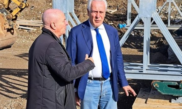 Giani visita cantieri Tre ponti a Livorno - gonews.it