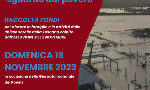 Giornata dei Poveri, raccolta fondi per Chiese toscane colpite dall'alluvione
