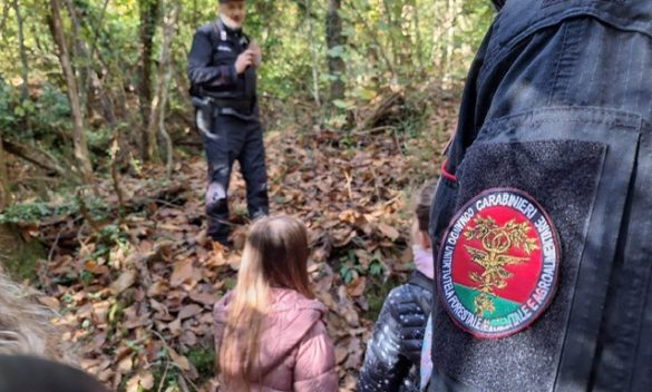 I carabinieri forestali ospitano i cittini di Montecellesi