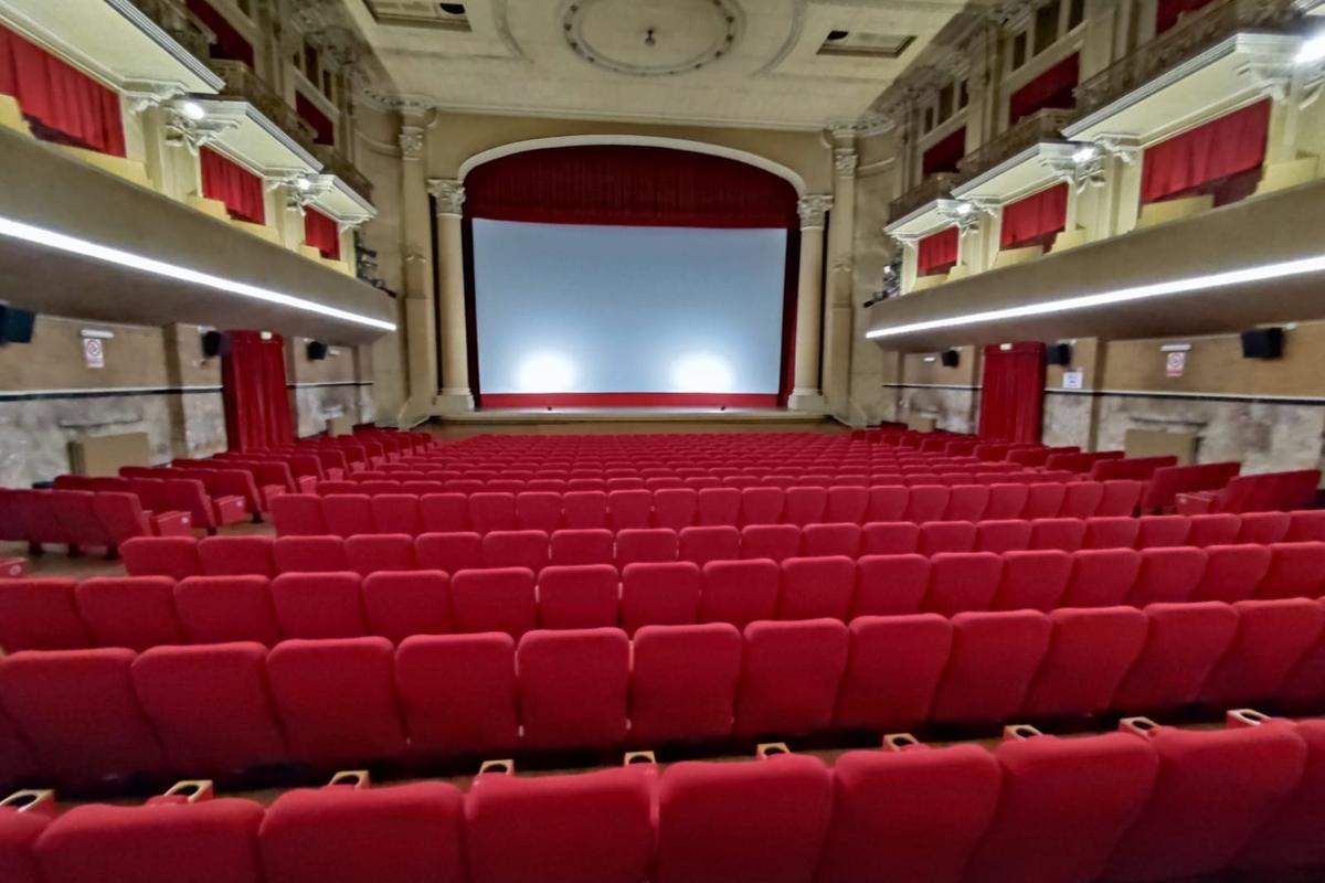 Il Cinema Moderno, un gioiello nel centro di Lucca.