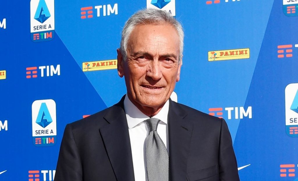 Il presidente FIGC Gabriele Gravina visita club calcio Prato colpiti dal maltempo | TV Prato