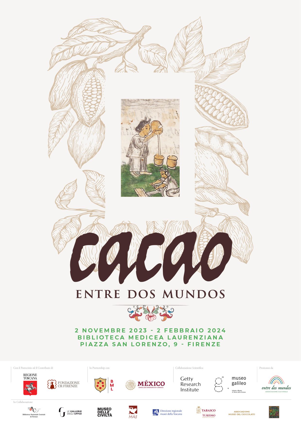 In mostra "Cacao entre dos mundos", la storia del cacao tra America Latina e Firenze