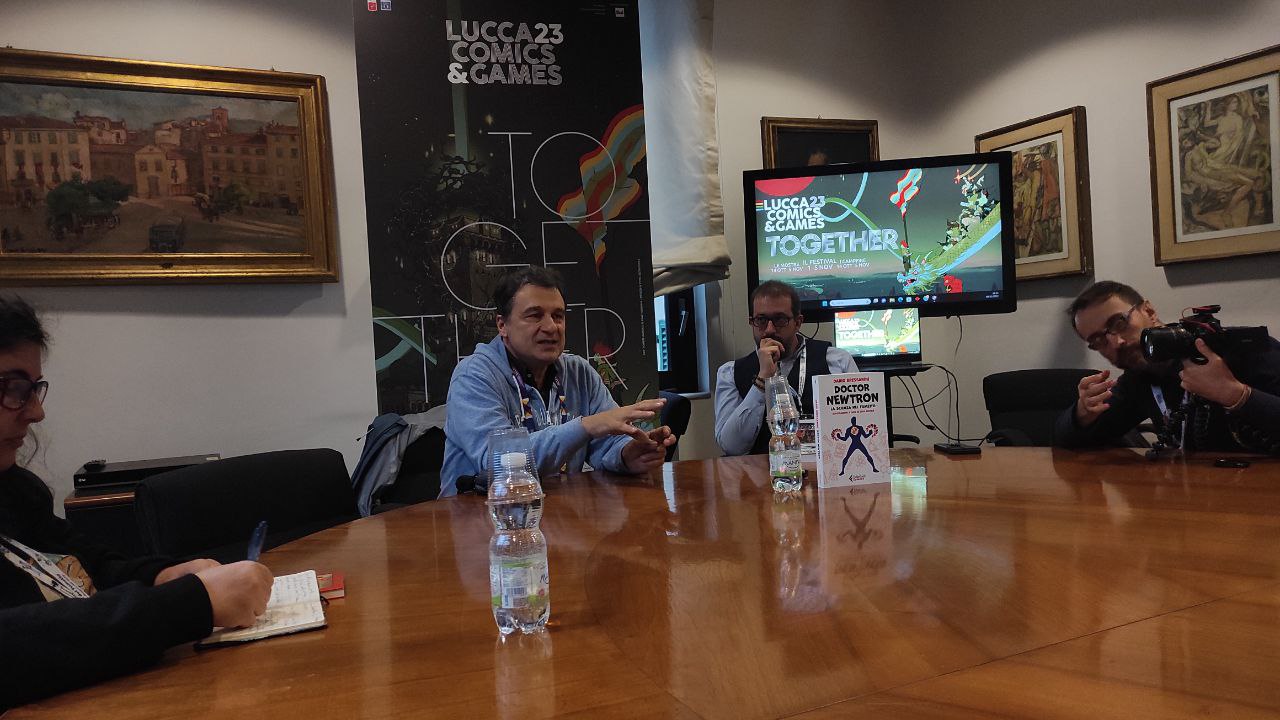 Incontro con Dario Bressanini a Lucca Comics & Games 2023 - Nerdando.