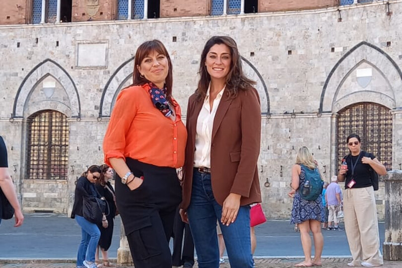 Linea Verde Life: Monica Caradonna ed Elisa Isoardi in Piazza del Campo