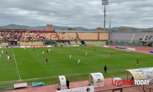 Livorno-Cenaia, le formazioni ufficiali, il resoconto delle squadre in campo.