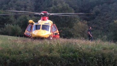 incidente Borgo a Mozzano Particelle ambulanza elisoccorso