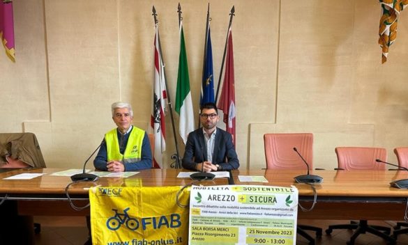 Mobilità sostenibile e sicurezza stradale ad Arezzo, Fiab promuove il convegno.