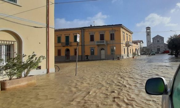 Molteplici interventi a causa del maltempo in Toscana