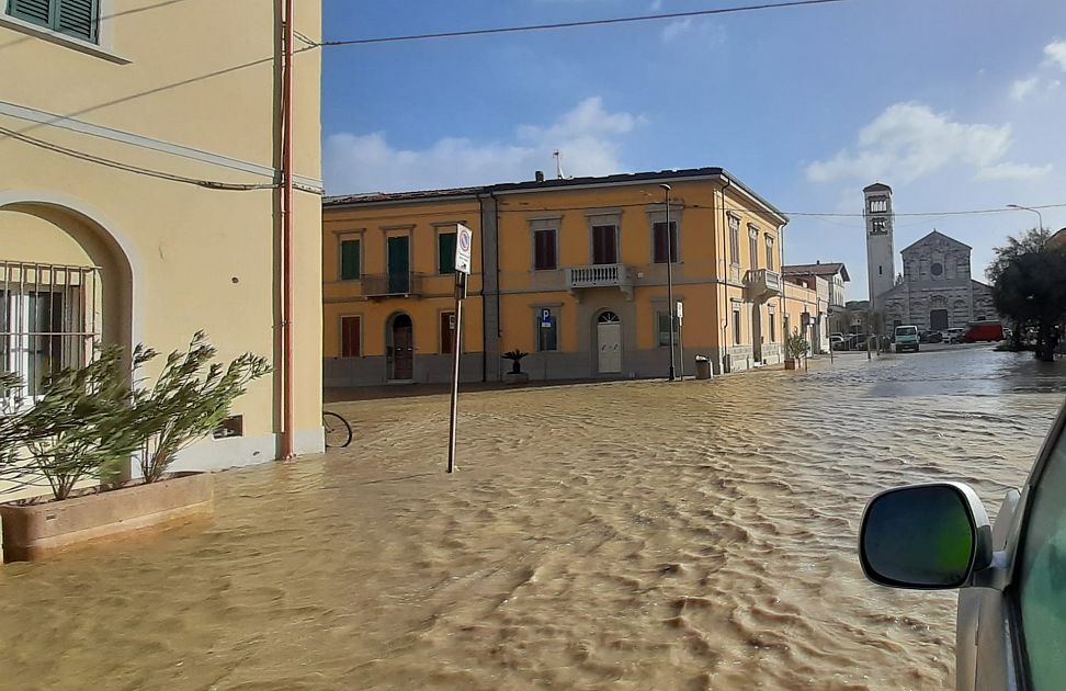 Molteplici interventi a causa del maltempo in Toscana