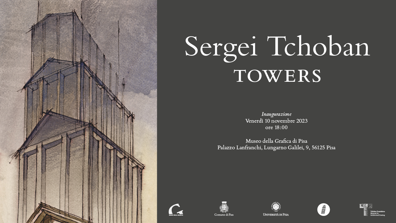 Mostra "Towers" di Sergei Tchoban al Museo della Grafica di Pisa