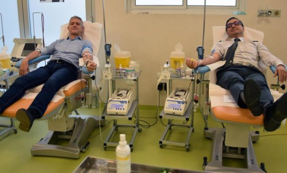 Nuova donazione di sangue di gruppo con 15 finanzieri