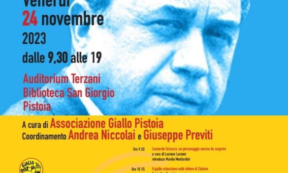 "Omaggio a Sciascia, talks alla Biblioteca San Giorgio" - Associazione Giallo Pistoia.
