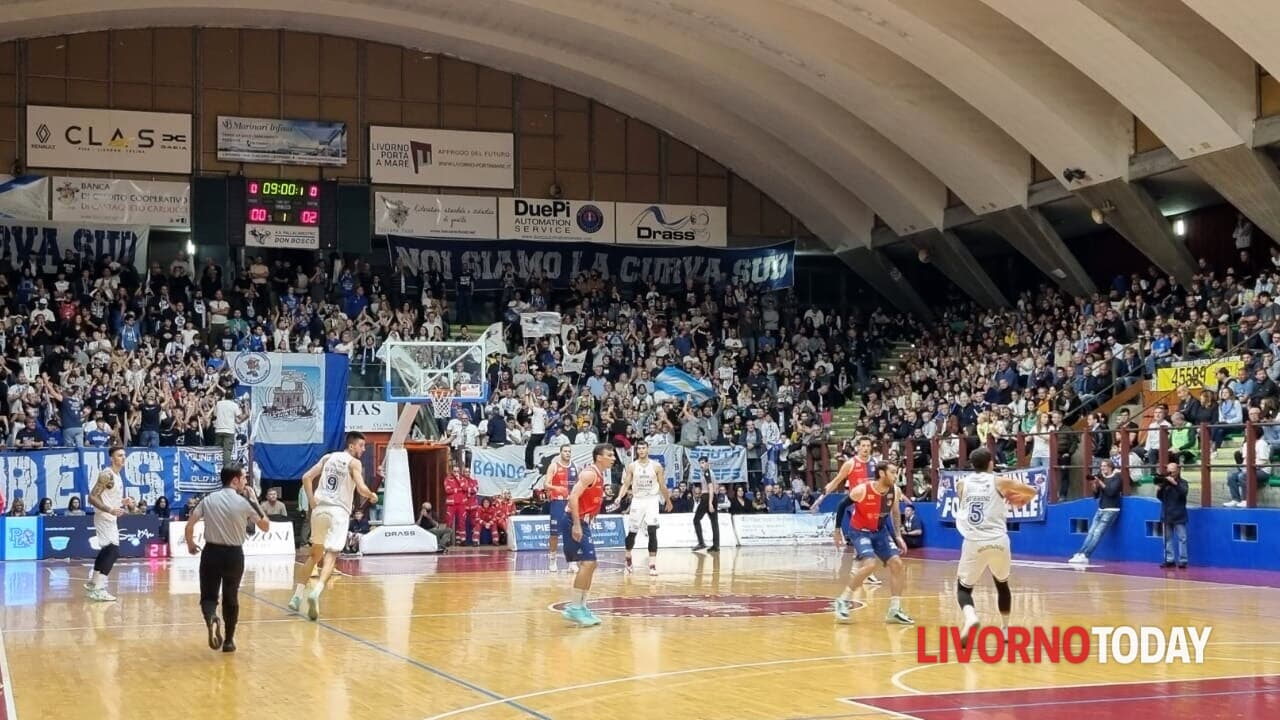 Pielle Livorno-Virtus Cassino, partita in diretta alle 18.