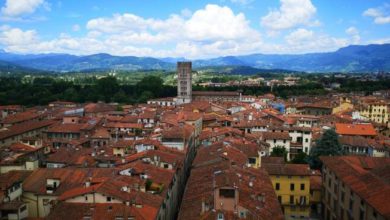 Lucca vista dall