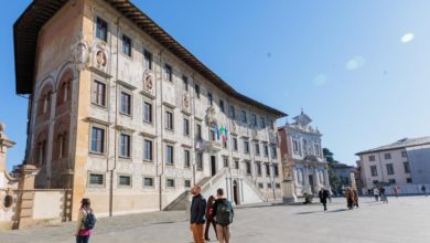 "Piazza dei Cavalieri, esplora il patrimonio artistico" - Web app del 2024.
