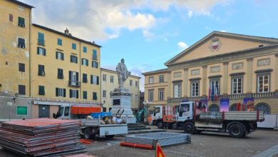 Piazza del Giglio ristrutturata con un cantiere da 600mila euro