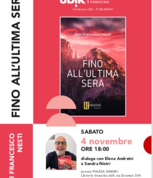 Pier Francesco Nesti presenta "Fino all'ultima sera" nella Libreria Rinascita - Piana Notizie.