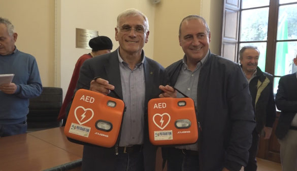 Pistoia, due defibrillatori grazie alla Pistoia Abetone 2023