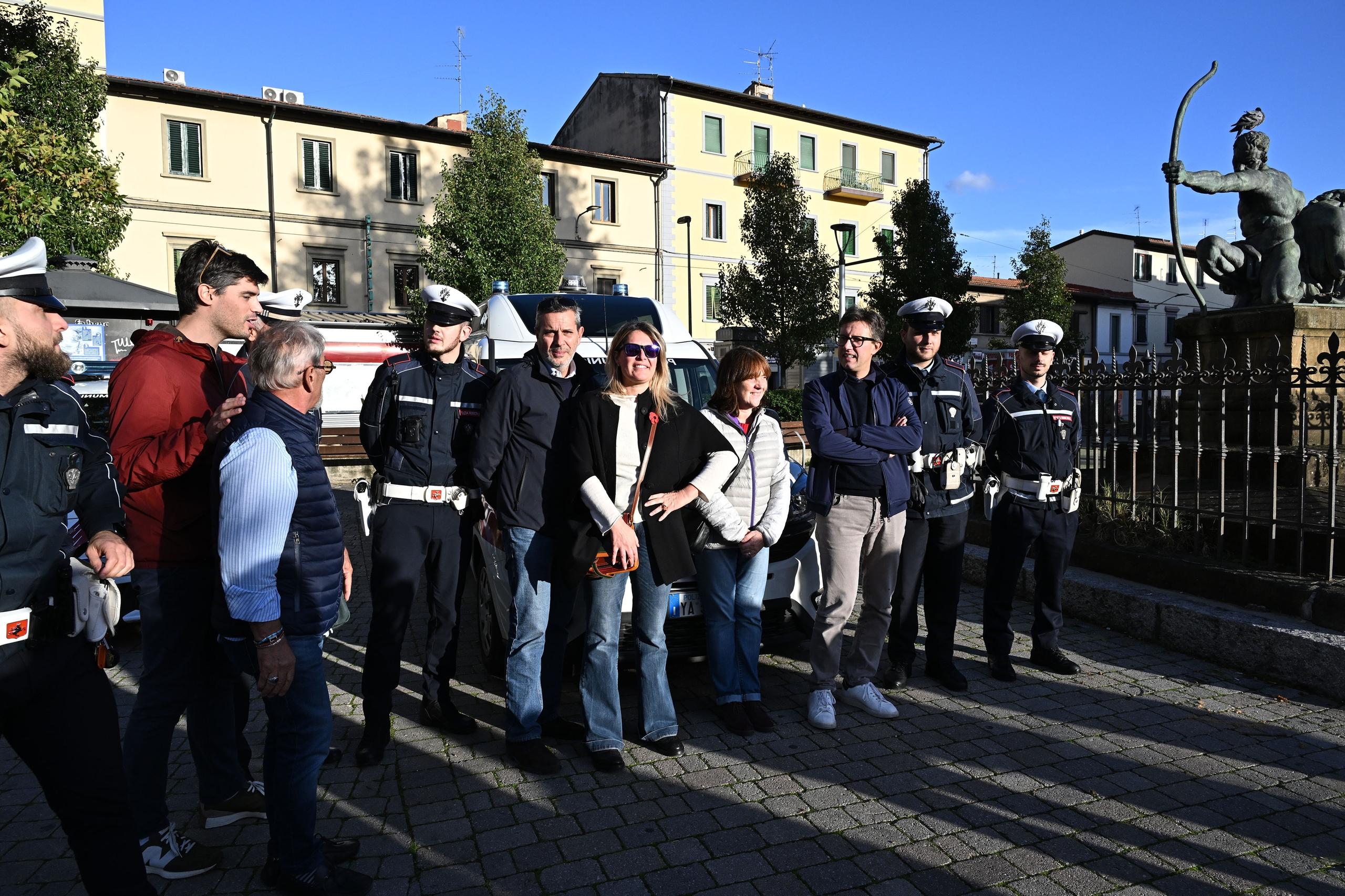 Potenziato servizio polizia municipale quartiere a Firenze