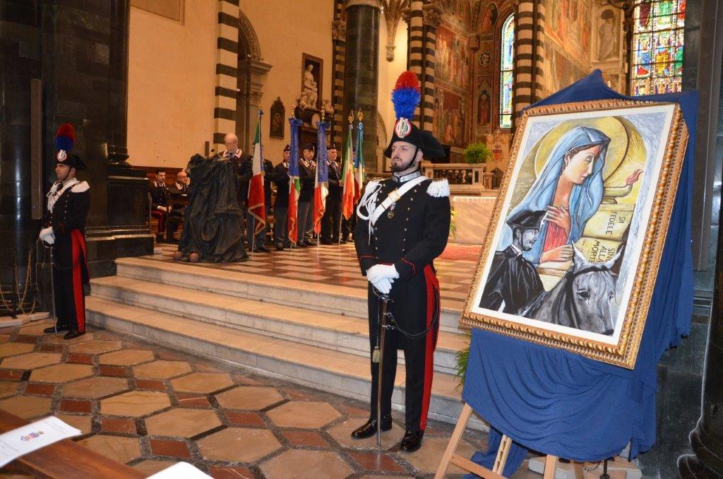 Riassumi questo titolo tra 55 e 65 caratteri I carabinieri celebrano la Virgo Fidelis patrona dell’Arma | TV Prato
