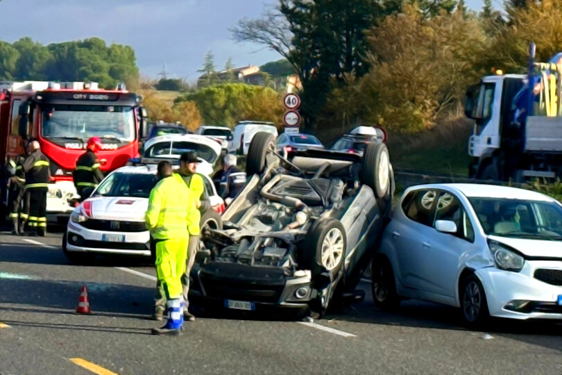 Incidente nella tangenziale di Siena