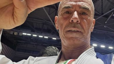 Roberto Paglicci, campione italiano master di karate.