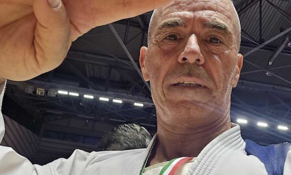 Roberto Paglicci, campione italiano master di karate.