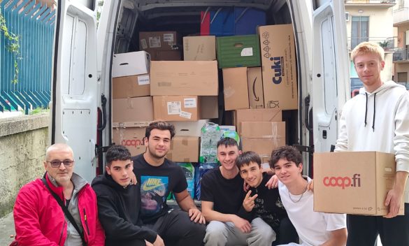 Scuola Toscana solidale dopo alluvione, raccolta materiale all'ITTS Fedi-Fermi