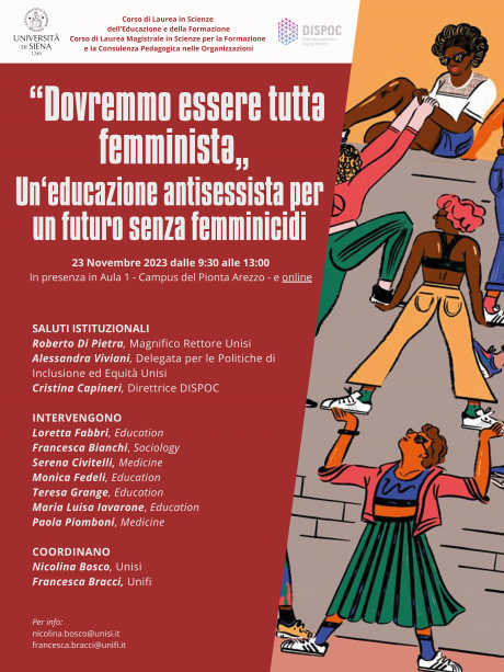 Seminario, "Dovremmo essere tuttə femministə" - analisi e riflessioni sull'importanza del femminismo.