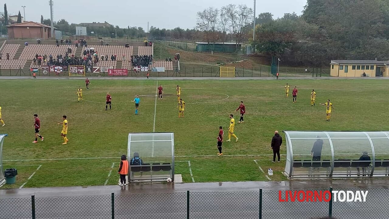 Serie D, San Donato-Livorno 1-2, Giordani e Cori rimontano.