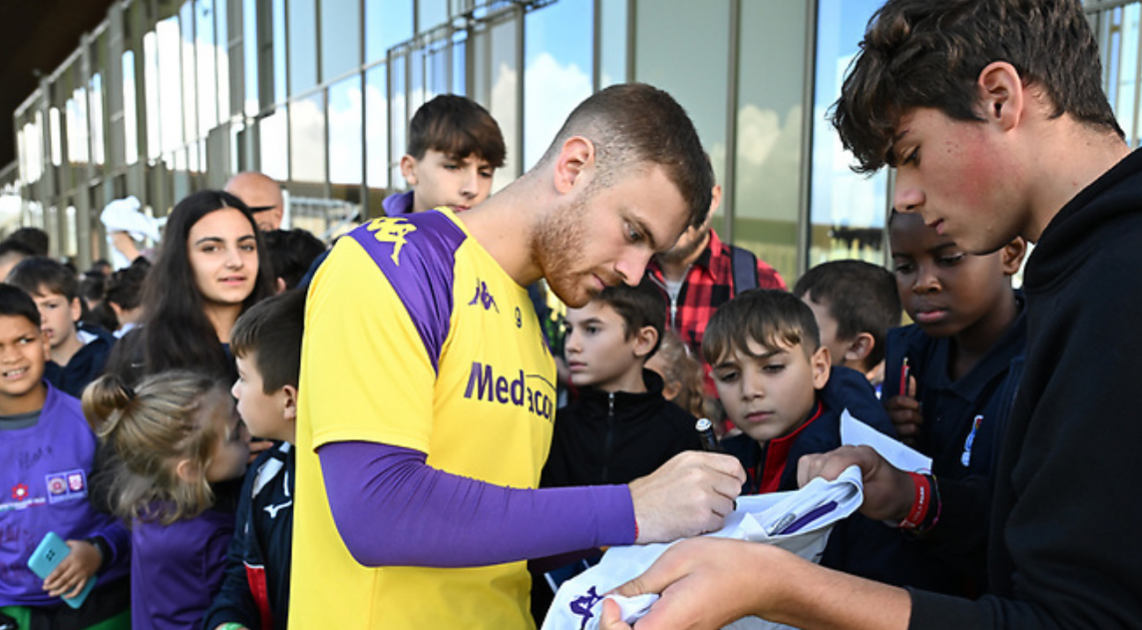 Una giornata speciale al Viola Park per i ragazzi di Campi Bisenzio