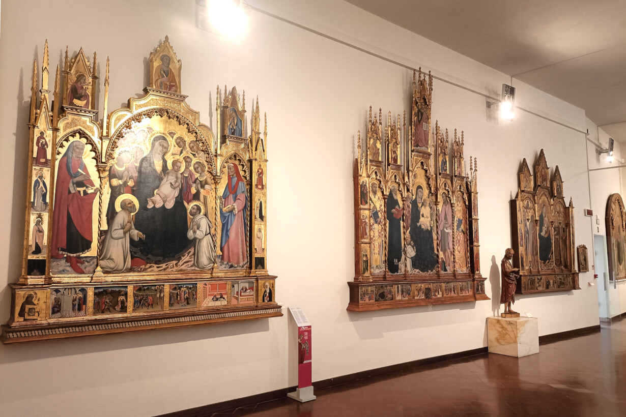 Pinacoteca di Siena, opere