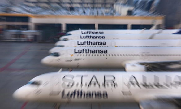 Lufthansa, I trimestre in rosso per gli scioperi