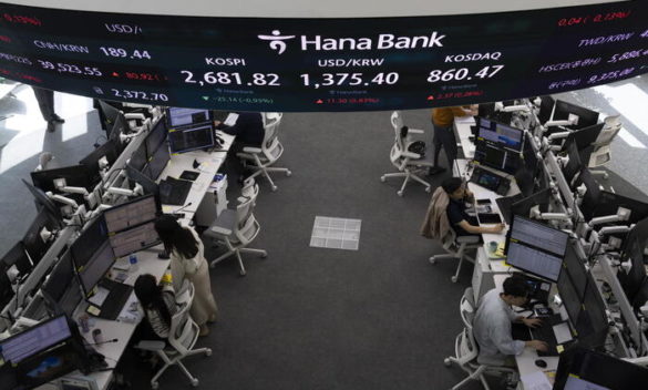 Borsa: l'Asia chiude in calo con la crisi in Medio Oriente