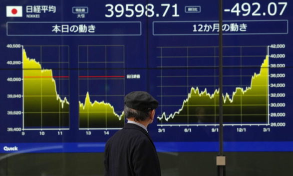 Borsa: Tokyo, apertura in calo (-1,18%)