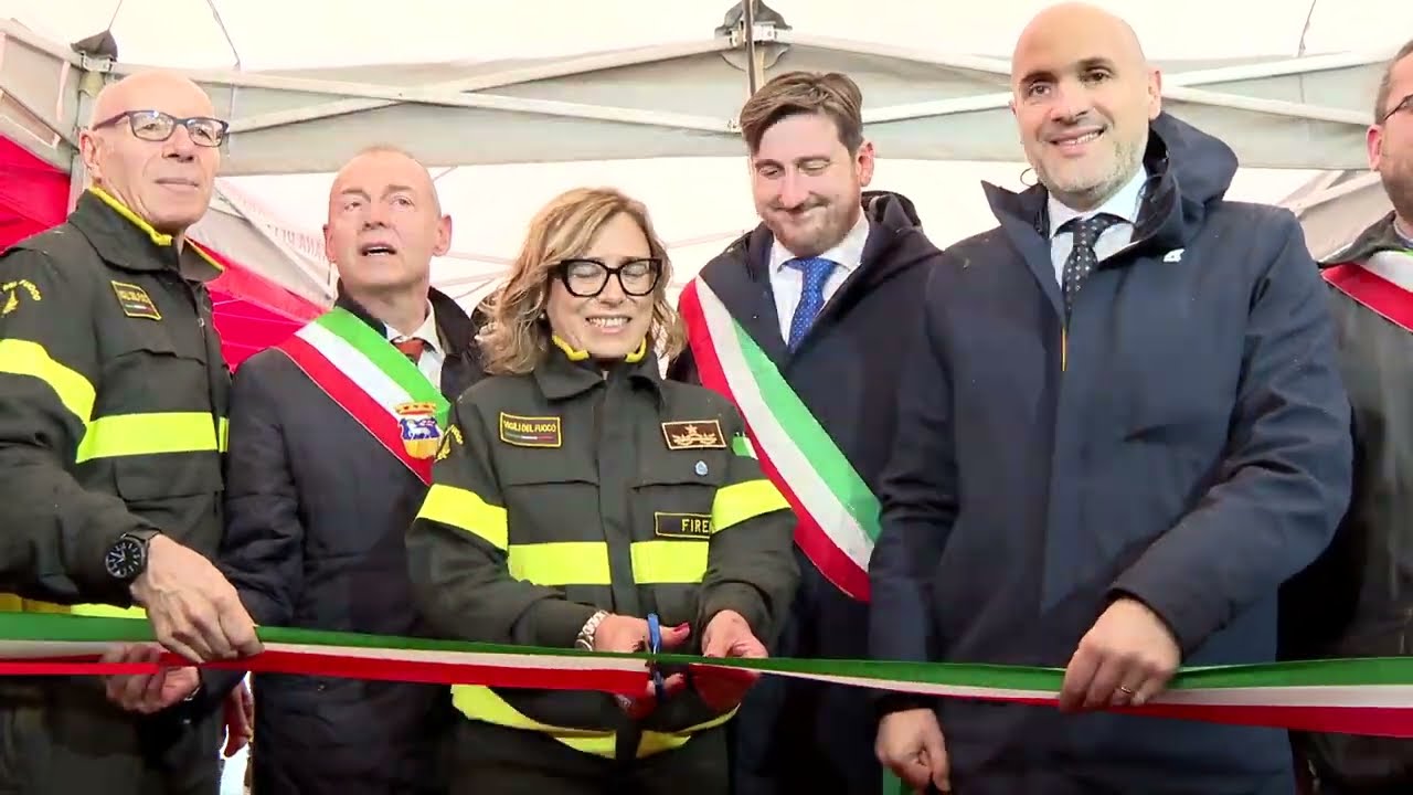 VIDEO / Vigili del fuoco: taglio del nastro della caserma di San Casciano nel servizio della Florence TV - Il Gazzettino del Chianti e delle colline fiorentine