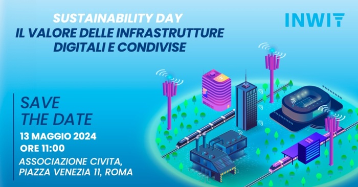 Inwit, primo Sustainability Day a Roma il 13 maggio