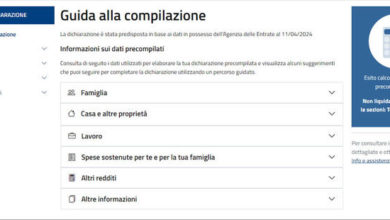 Precompilata al via, da lunedì pomeriggio l'invio