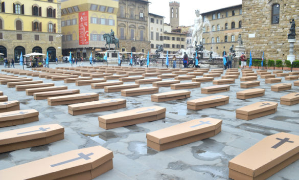 La Uil in piazza a Bologna contro le morti sul lavoro