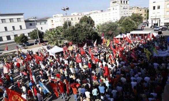 Al via la manifestazione a Latina, Mattarella:'Basta sfruttamento del  lavoro illegale'