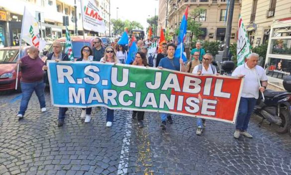 Tensione a Marcianise per Jabil, domani presidio al Mimit