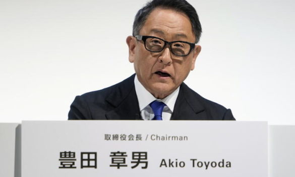 Toyota: l'assemblea riconferma presidente Akio Toyoda