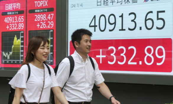 Borsa: Asia corre con attesa tassi Fed, Tokyo (+1,9%) ai massimi