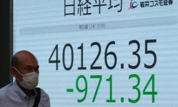 Borsa: Tokyo, apertura in ribasso (-0,71%)