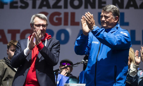 Cgil e Uil in piazza a Roma per i contratti e la sanità