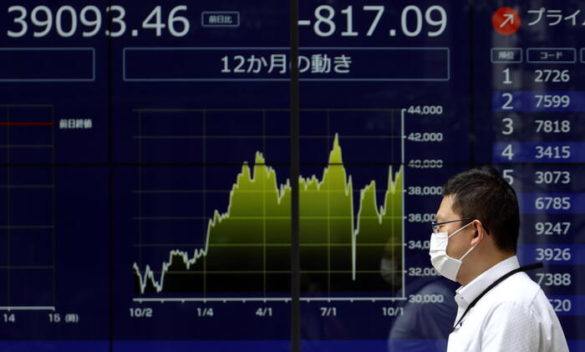 Borsa: Tokyo, apertura in calo (-0,84%)